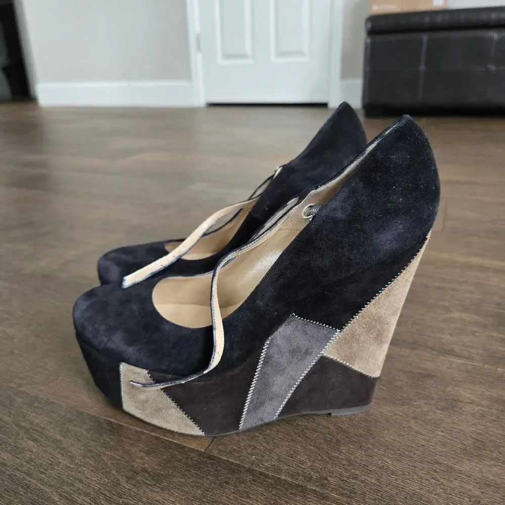 Gianni Marra Wedge Heels Shoes Size 40 9